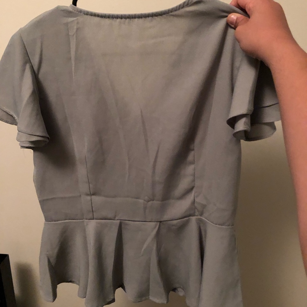 Shein Ruffle Blouse - Picture 3 of 3